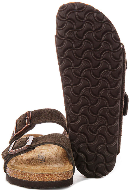 Birkenstock Arizona Bs in Moca | Smalle Pasvorm