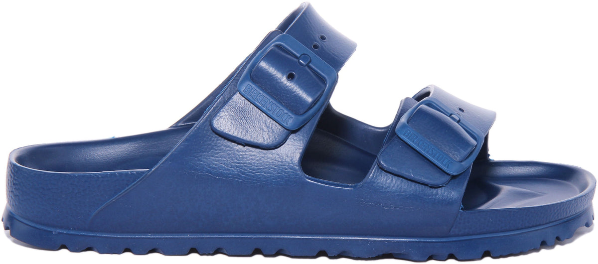 Birkenstock Arizona EVA dames sandalen met dubbele band in marineblauw