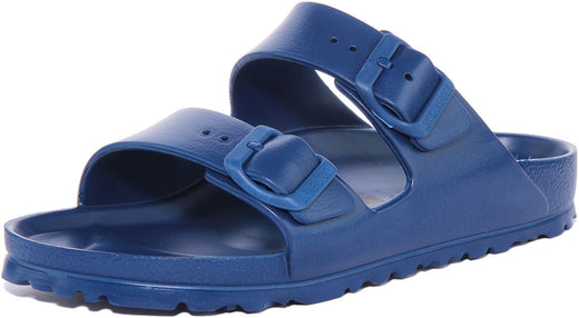 Birkenstock Arizona EVA dames sandalen met dubbele band in marineblauw