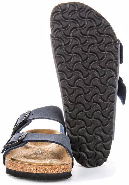 Birkenstock Arizona Bs in Navy voor Junioren | Normale Pasvorm