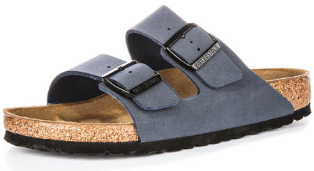 Birkenstock Arizona Bs in Navy voor Junioren | Normale Pasvorm