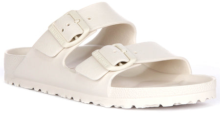 Birkenstock Arizona Eva in Off White | Smalle Pasvorm