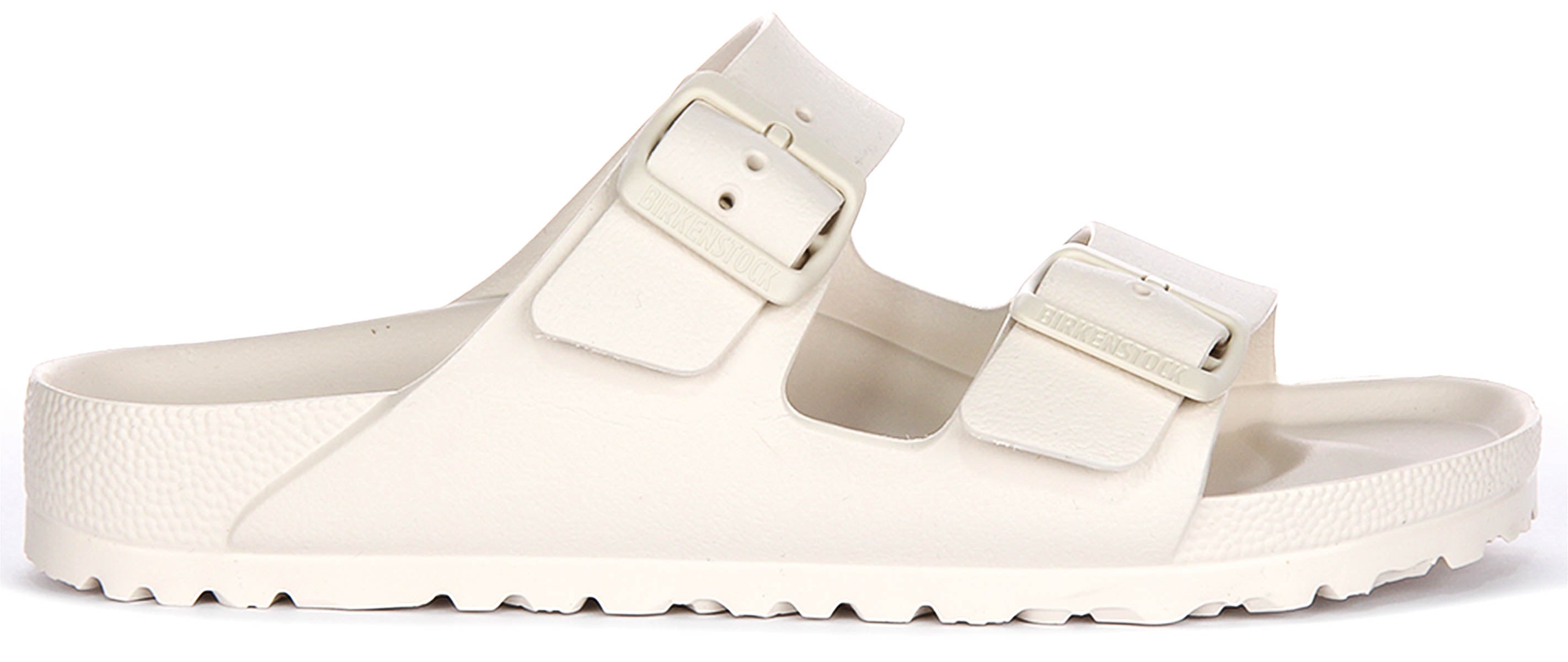 Birkenstock Arizona Eva in Off White | Smalle Pasvorm