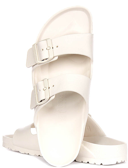 Birkenstock Arizona Eva in Off White | Smalle Pasvorm