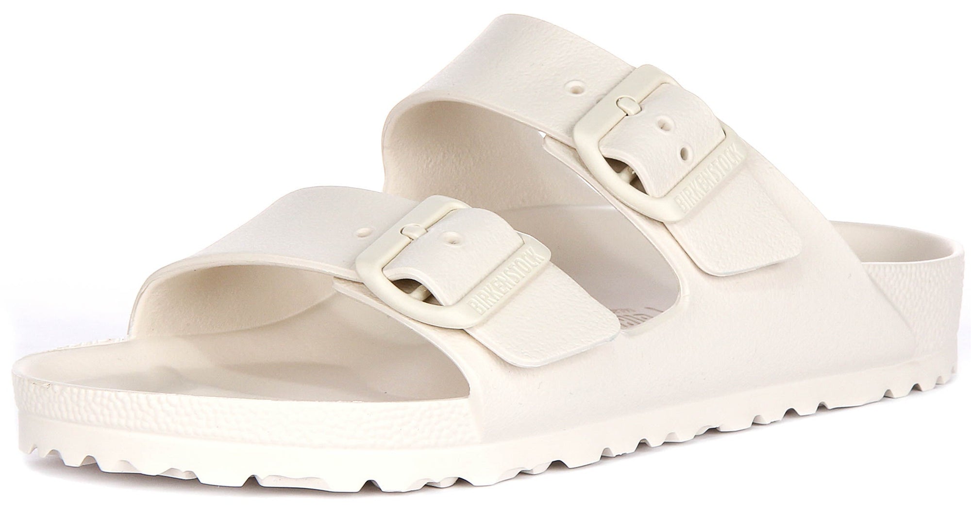 Birkenstock Arizona Eva in Off White | Smalle Pasvorm