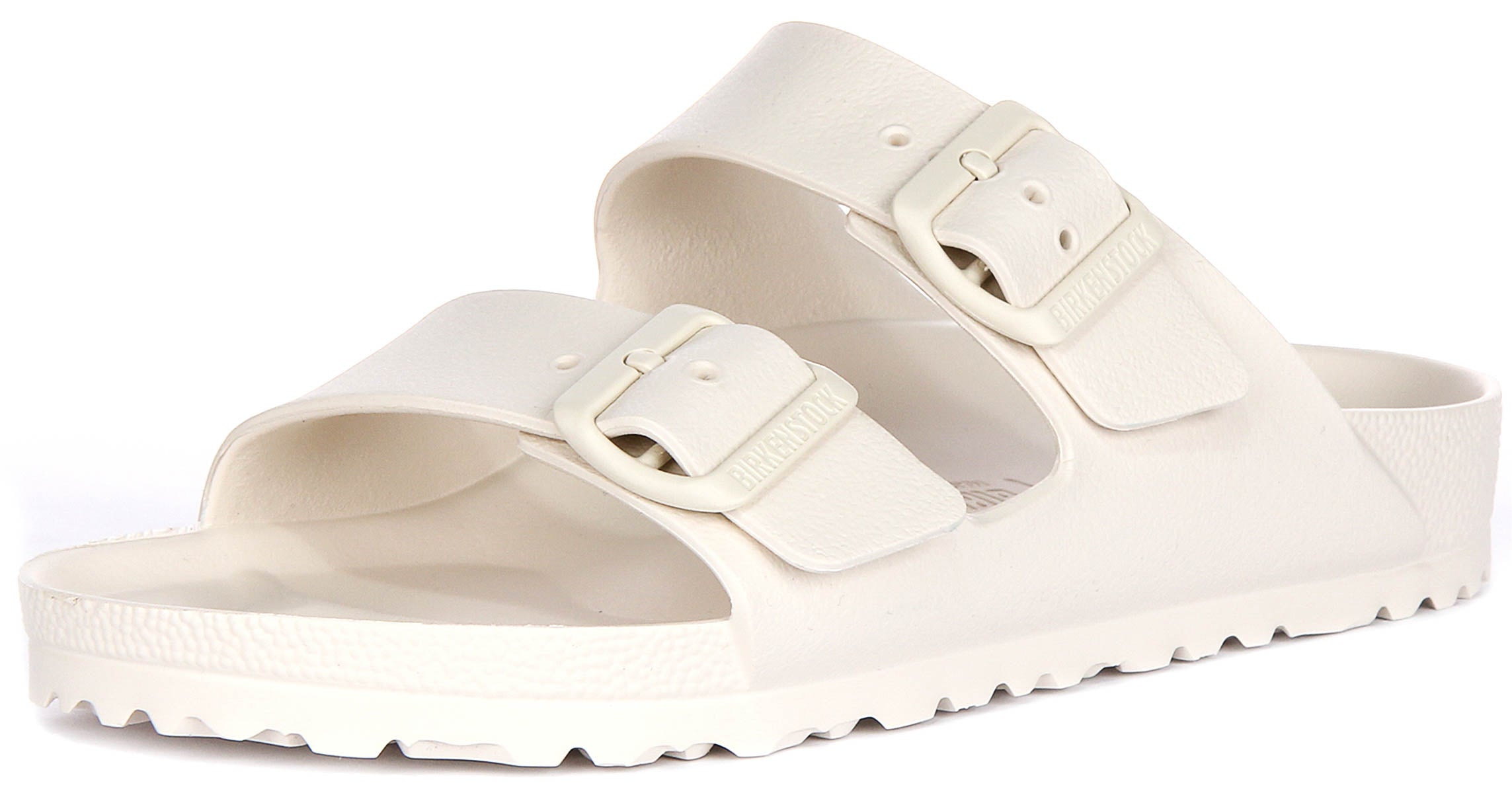 Birkenstock Arizona Eva in Off White | Smalle Pasvorm