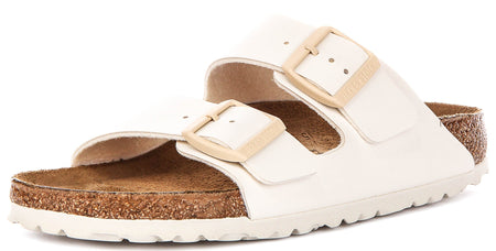 Birkenstock Arizona Bs in Offwhite voor Dames | Smalle Pasvorm Sandalen