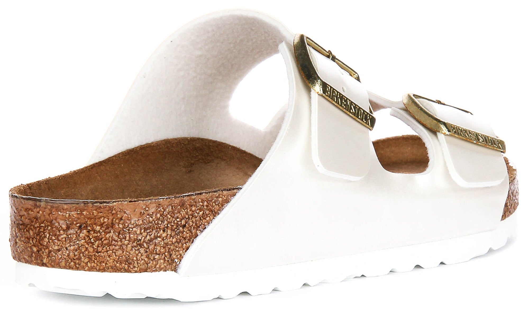 Birkenstock Arizona BS in Parelwit voor Kinderen | Standaard Pasvorm