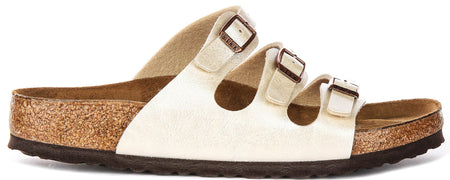 Birkenstock Florida BS in Parelwit | Standaard Pasvorm