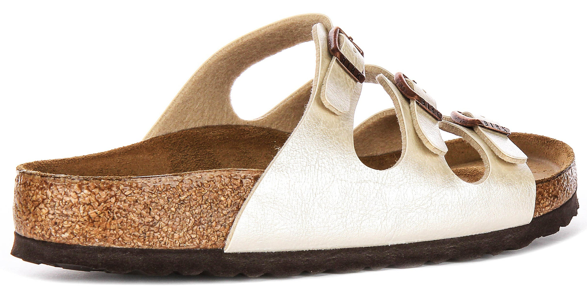 Birkenstock Florida BS in Parelwit | Standaard Pasvorm