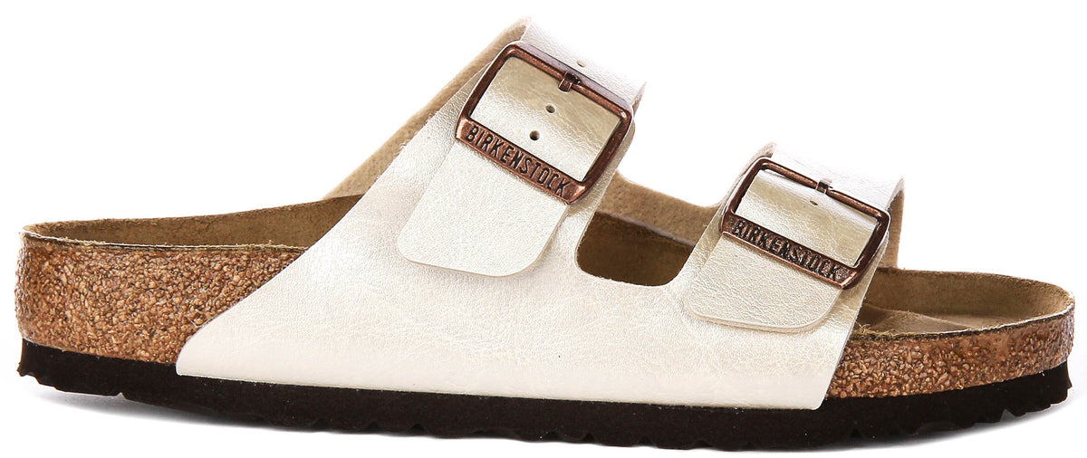 Birkenstock Arizona BS in Bianco Perla | Taglio Standard