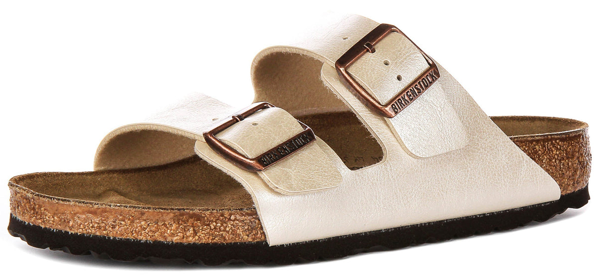 Birkenstock Arizona BS in Bianco Perla | Taglio Standard