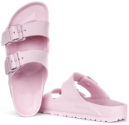 Birkenstock Arizona Eva en rose | coupe étroite  