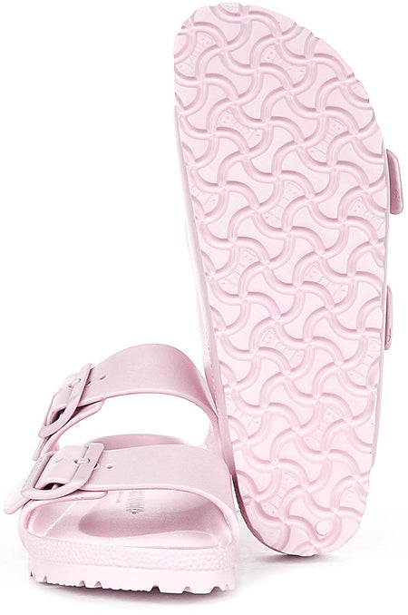 Birkenstock Arizona Eva en rose | coupe étroite  