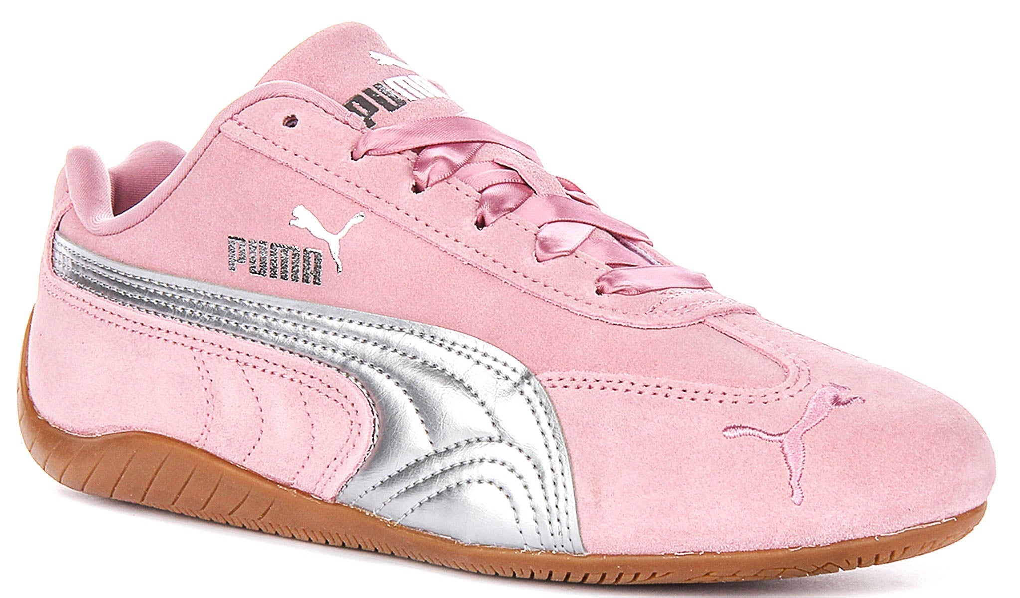 Puma Speedcat métallique en rose pour junior