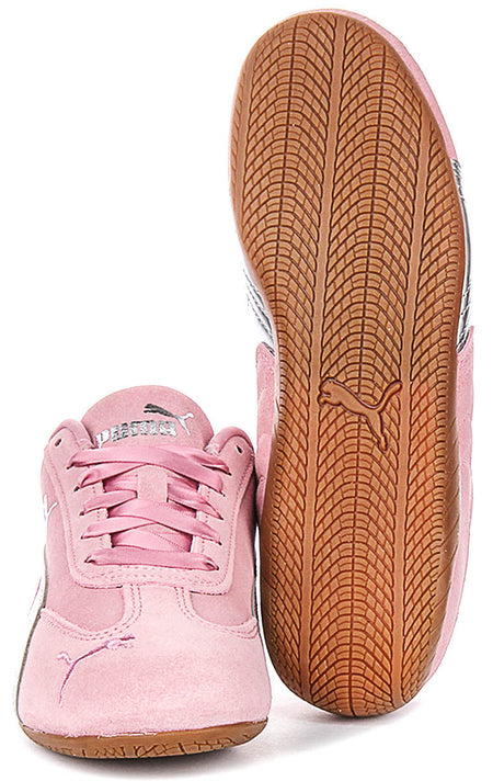 Puma Speedcat métallique en rose pour junior