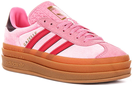 Adidas Gazelle Bold J In Roze Rood Voor Junior