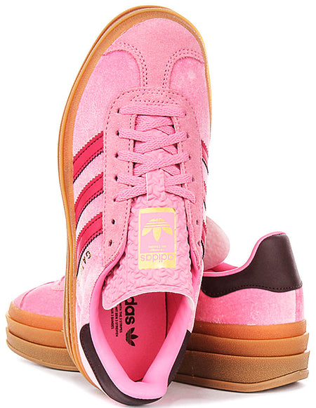 Adidas Gazelle Bold J In Roze Rood Voor Junior
