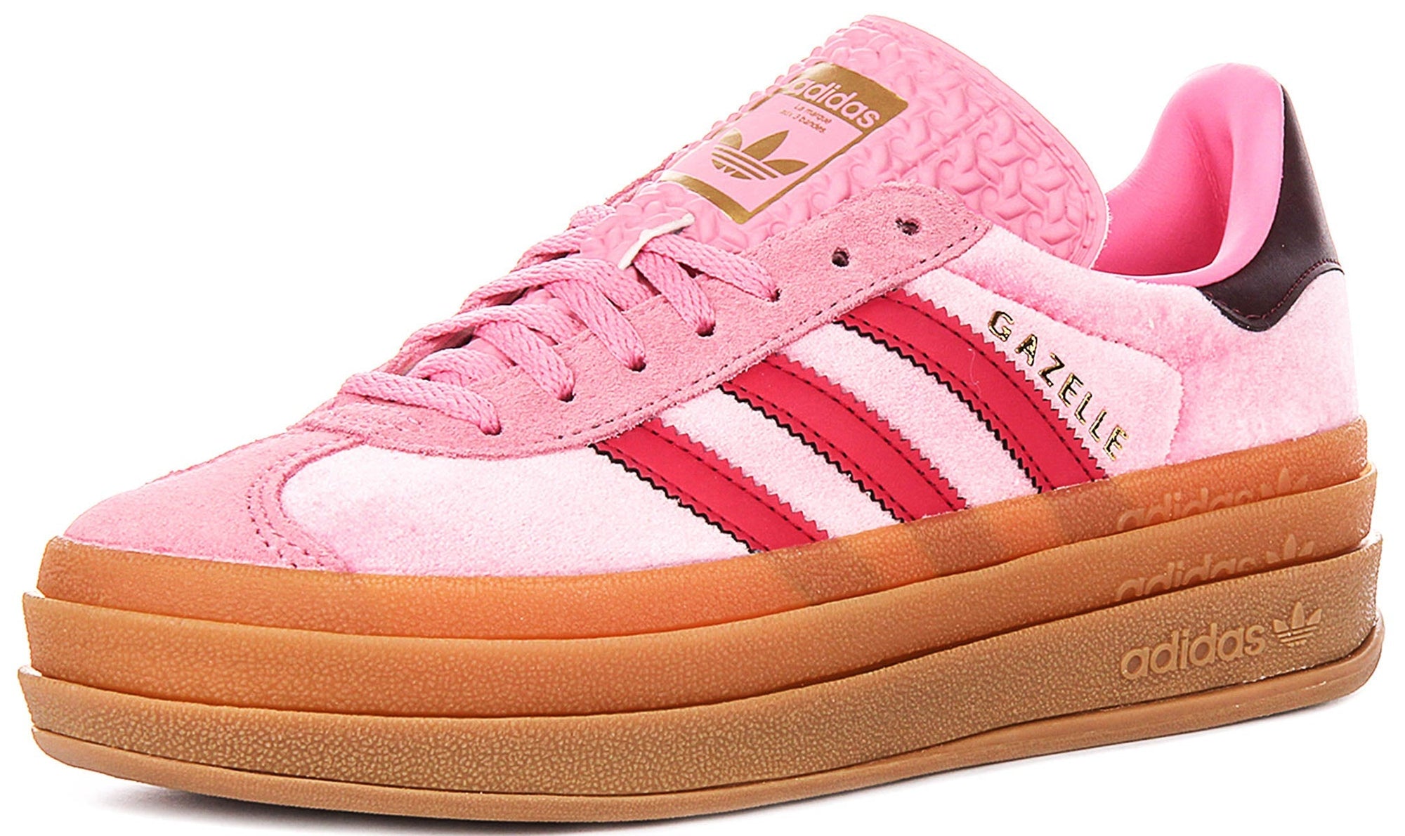 Adidas Gazelle Bold J In Roze Rood Voor Junior