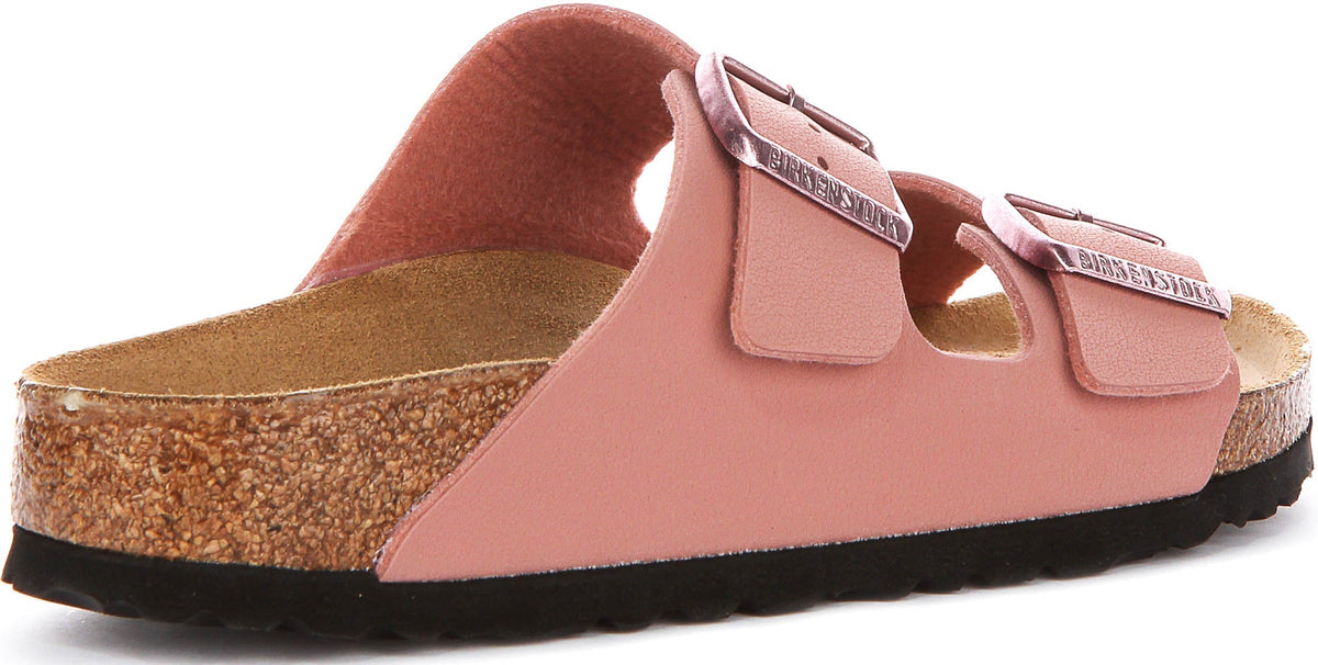 Birkenstock Arizona Enfants Bs en Rose pour Juniors | Coupe Étroit