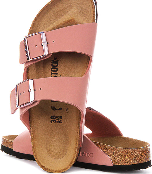 Birkenstock Arizona Enfants Bs en Rose pour Juniors | Coupe Étroit