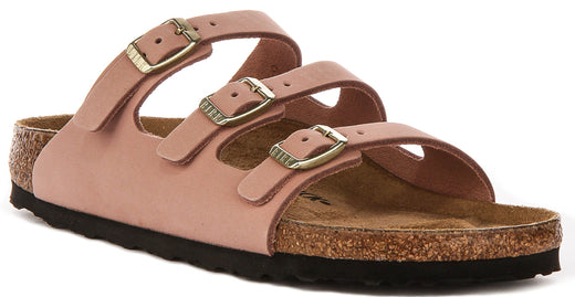 Birkenstock Florida Fresh in Roze | Smalle Pasvorm