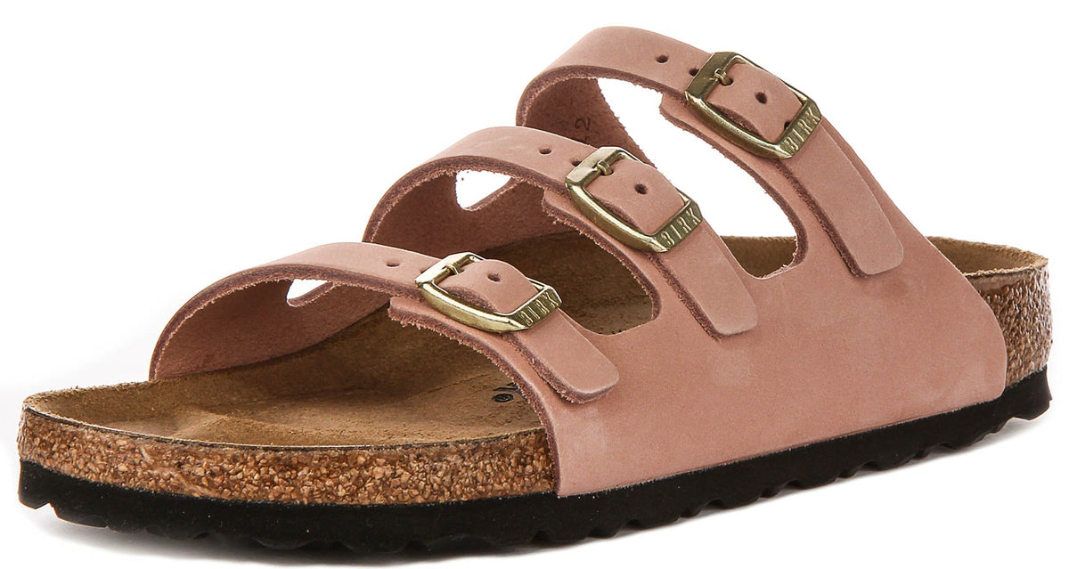 Birkenstock Florida Fresh in Roze | Smalle Pasvorm