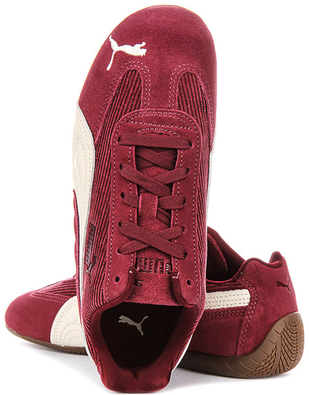 Puma Speedcat in bordeaux corduroy