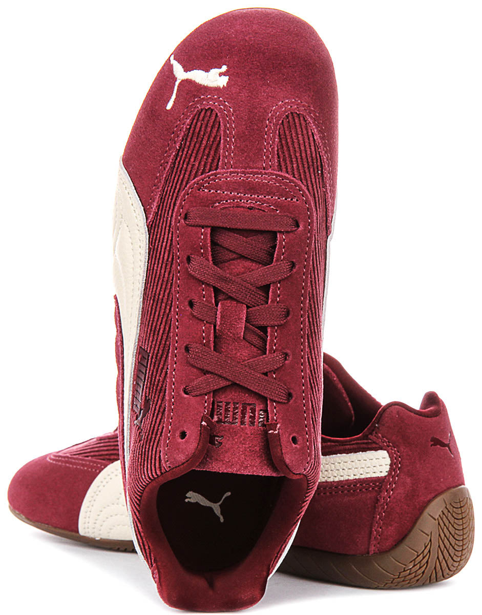 Puma Speedcat in bordeaux corduroy