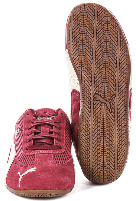 Puma Speedcat in bordeaux corduroy