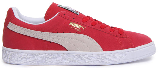 Puma Suede Classic + Sneakers con Lacci Rossi per