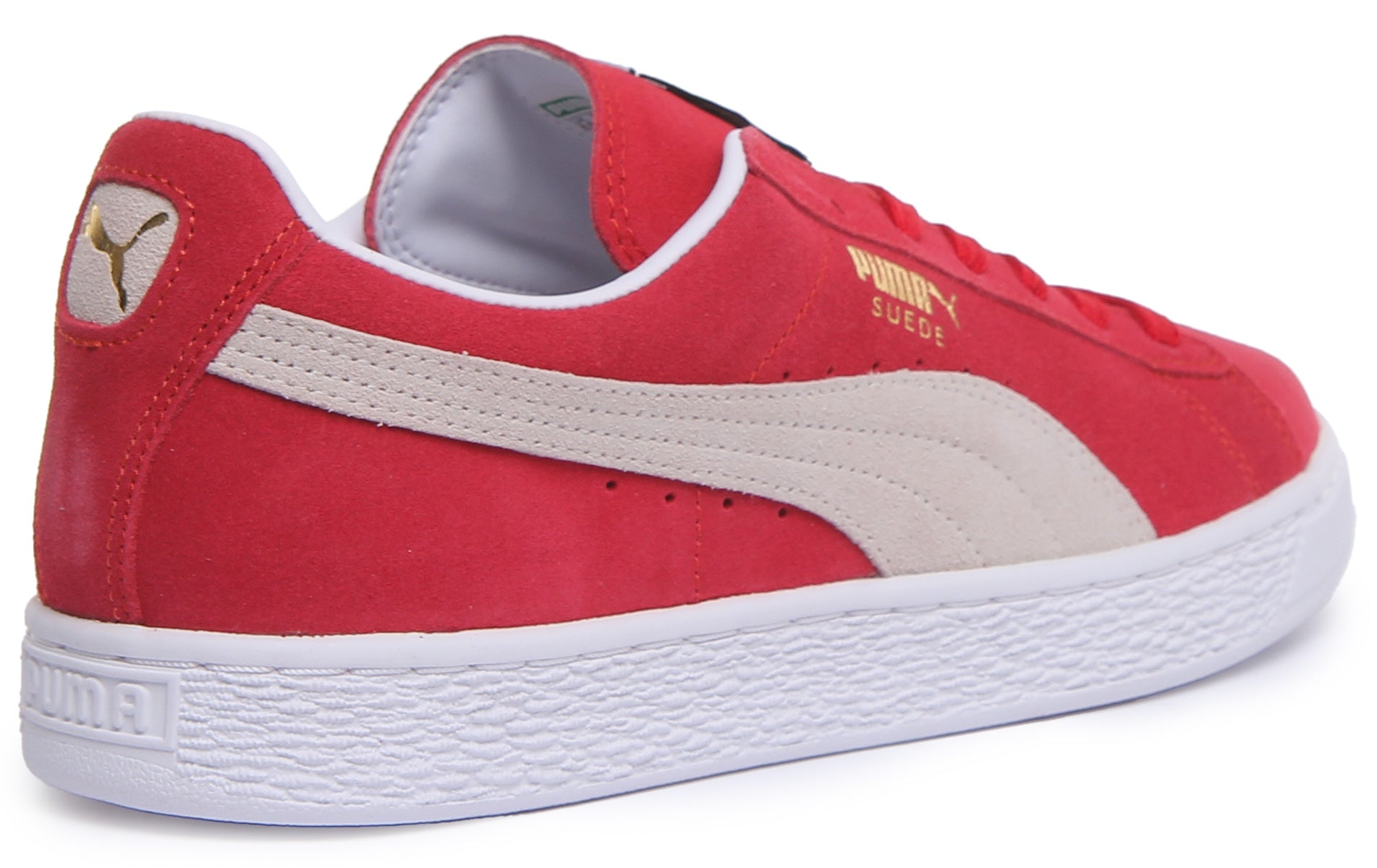 Puma Suede Classic + Sneakers con Lacci Rossi per