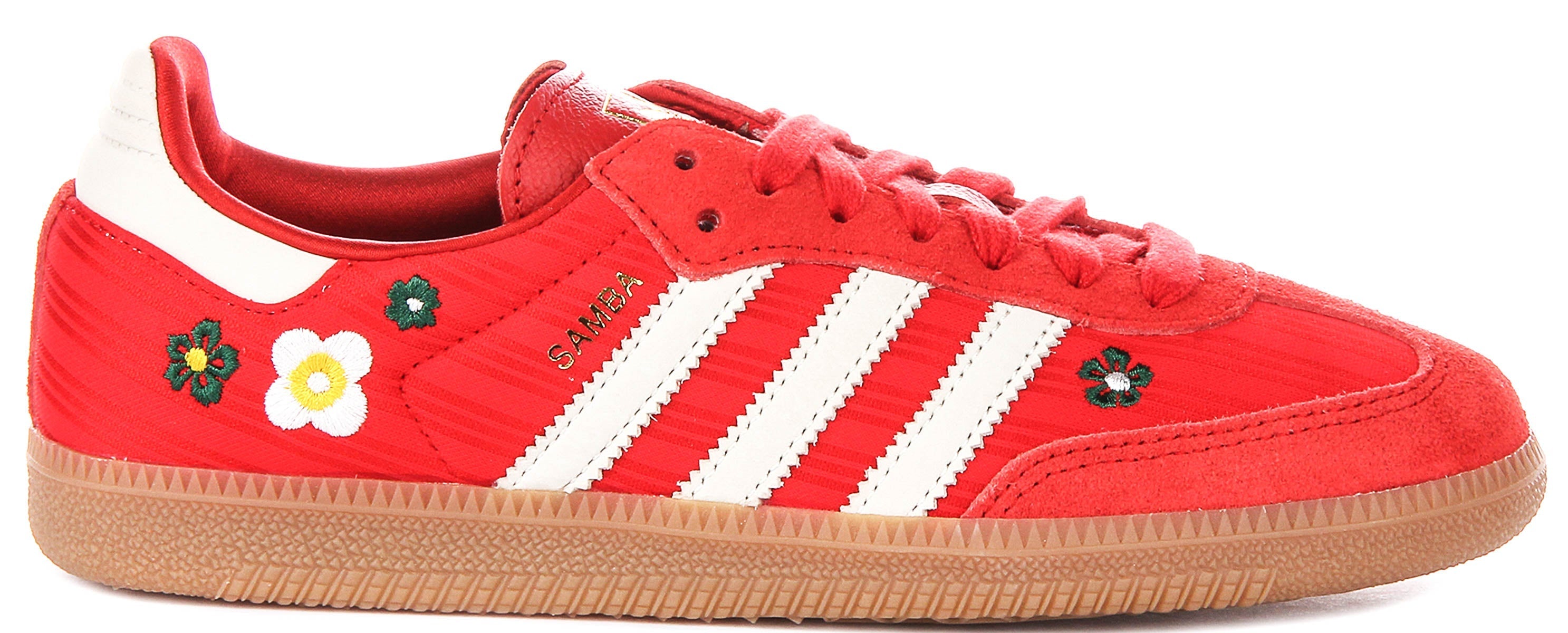 Adidas Samba OG X Liberty Print In Rood Wit Voor Dames