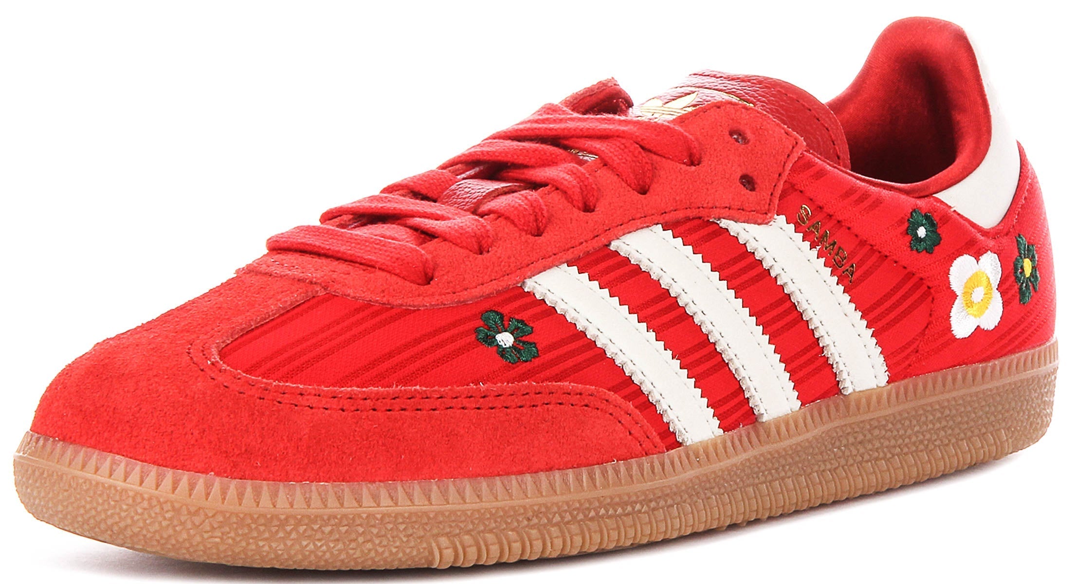 Adidas Samba OG X Liberty Print In Rood Wit Voor Dames