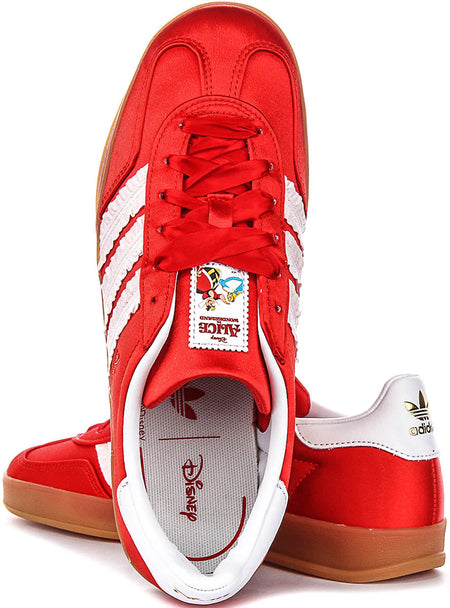 Adidas Gazelle Indoor J In Red White For Youth