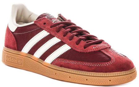 Adidas Handball Spezial in Rood Krokodillenprint