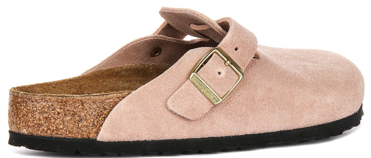 Birkenstock Boston BS in Rosa unisex