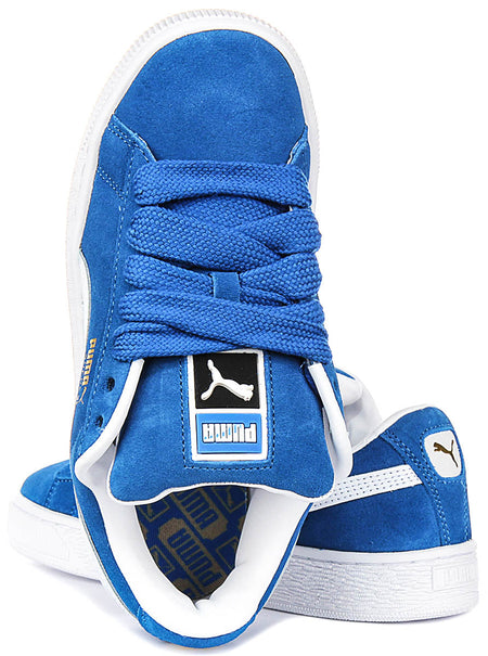 Puma Suede XL JR in koningsblauw voor junior