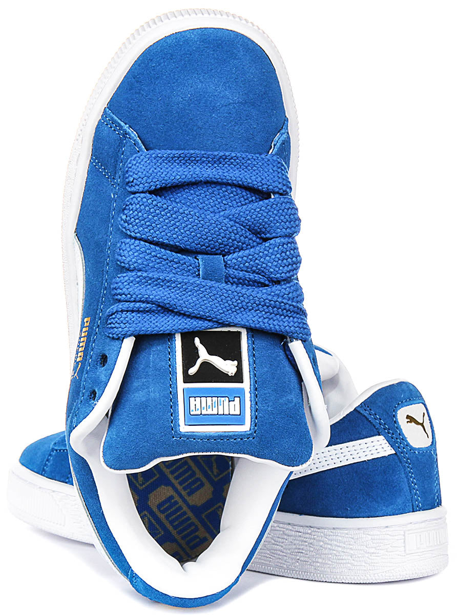 Puma Suede XL JR in koningsblauw voor junior