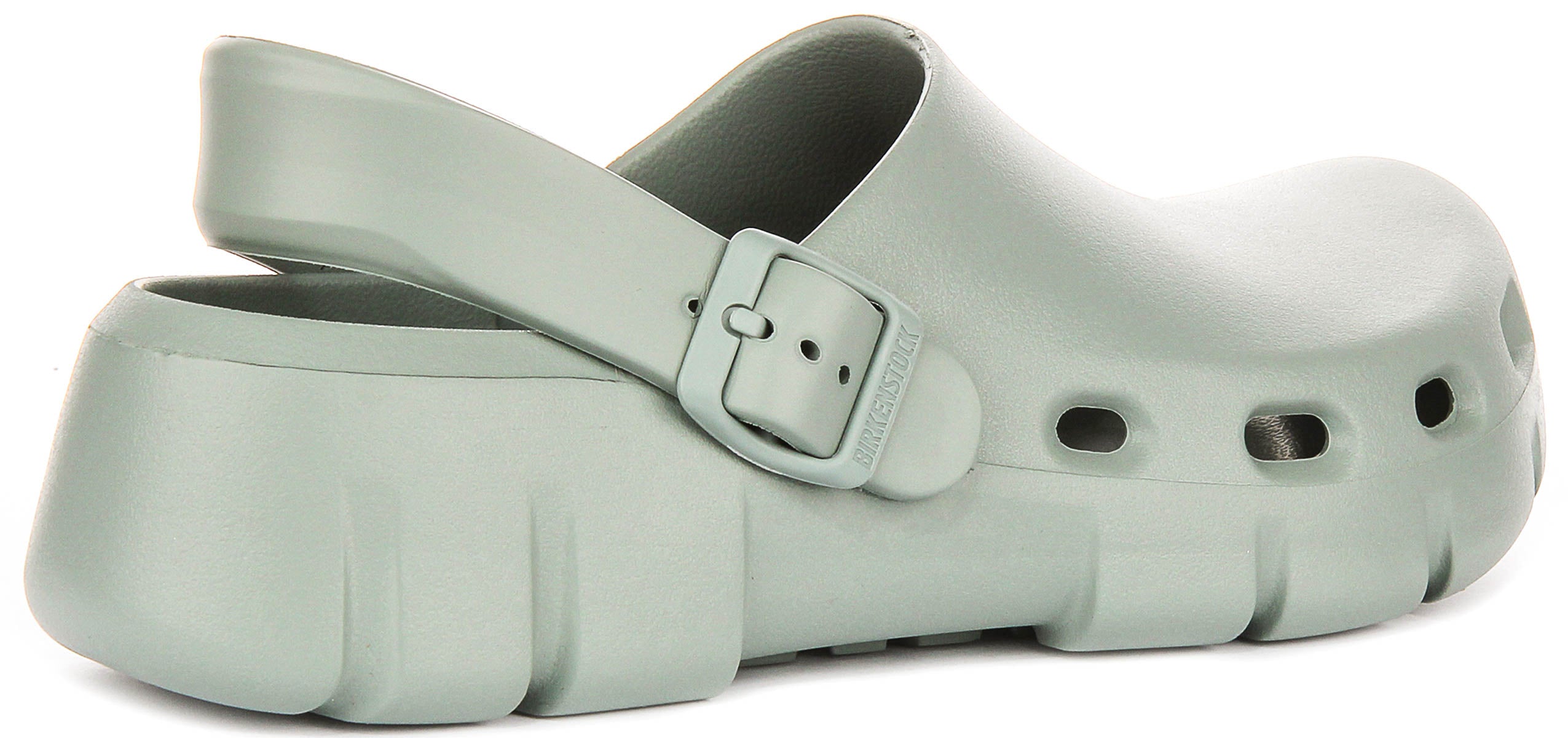 Birkenstock Birki Flow Eva in Saliegroen | Normale Pasvorm