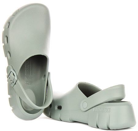 Birkenstock Birki Flow Eva in Saliegroen | Normale Pasvorm