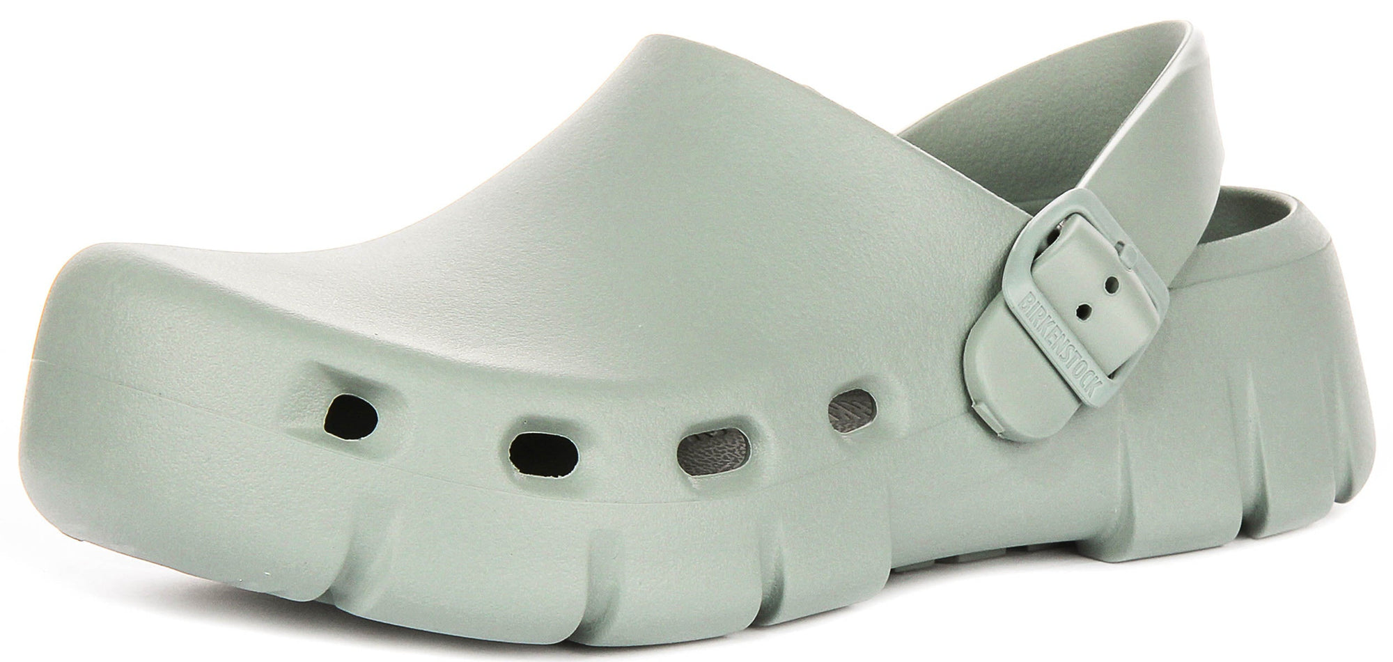 Birkenstock Birki Flow Eva in Saliegroen | Normale Pasvorm