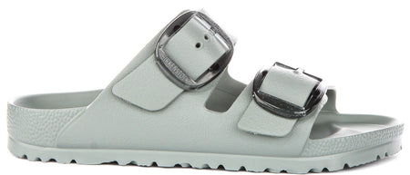 Birkenstock Arizona Big Buckle Eva In Sage Green For Women | Narrow Fit