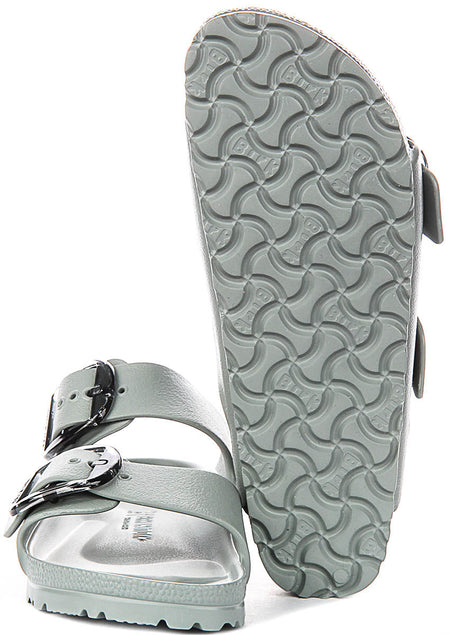 Birkenstock Arizona Big Buckle Eva In Sage Green For Women | Narrow Fit