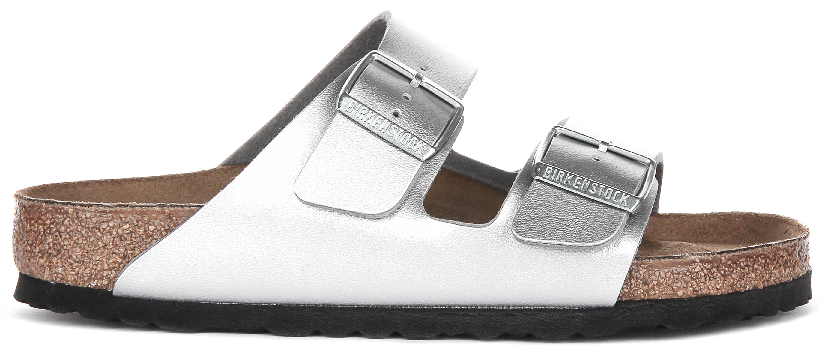 Birkenstock Arizona Bs Zilver | Standaard Pasvorm
