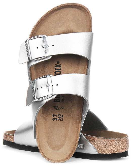 Birkenstock Arizona Bs Argent | Coupe Standard