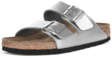 Birkenstock Arizona Bs Zilver | Standaard Pasvorm