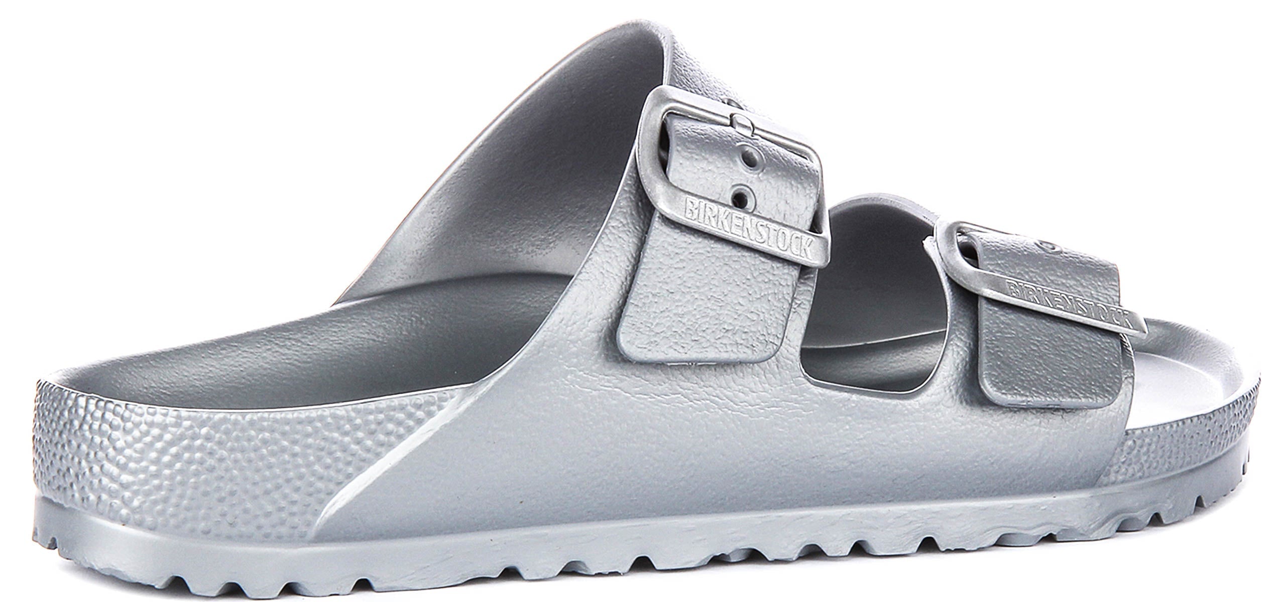 Birkenstock Arizona Eva in Zilver | Smalle Pasvorm