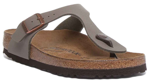 Birkenstock Gizeh sandale pour femmes Birko Flor style string pierre