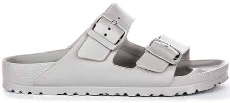 Birkenstock Arizona Eva in Stone | Smalle Pasvorm